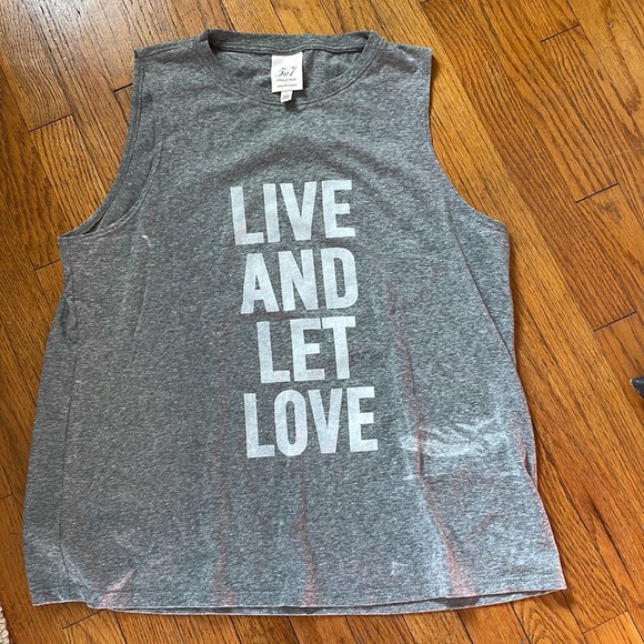 Cinq a Sept Live and Let Love Tank Top - Picture 2 of 5
